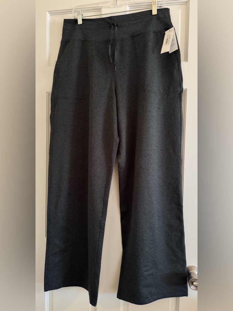 Spanx Skysoft Straight Leg Pants Essex Green Heather